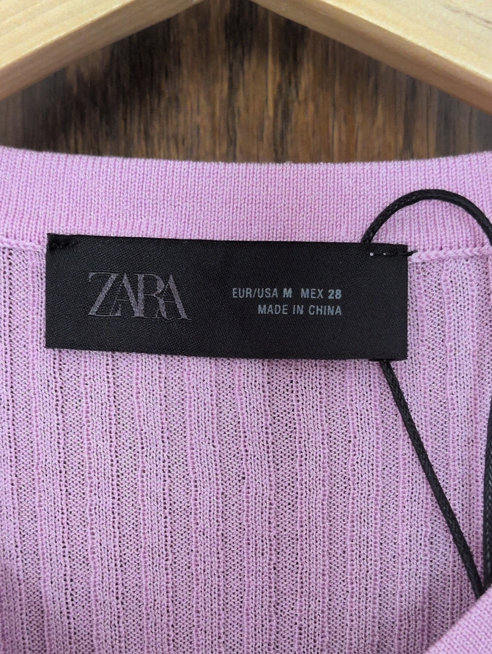 Zara Ribbed Top - Picture 2 of 4